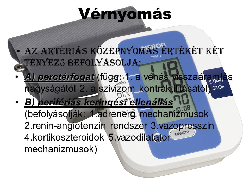 magas vérnyomás mechanizmusok)